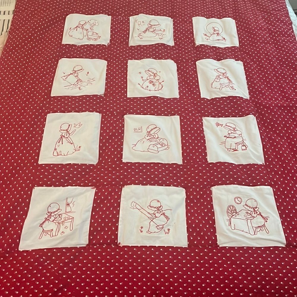 Handmade, baby quilt   